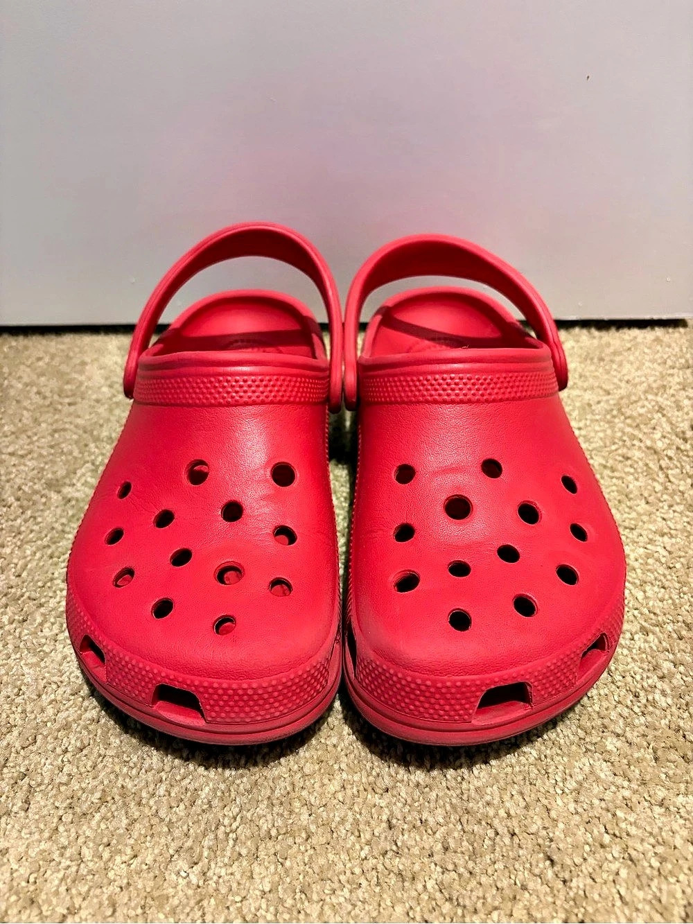 Crocs Classic Clog Red Kids US M6/W8
